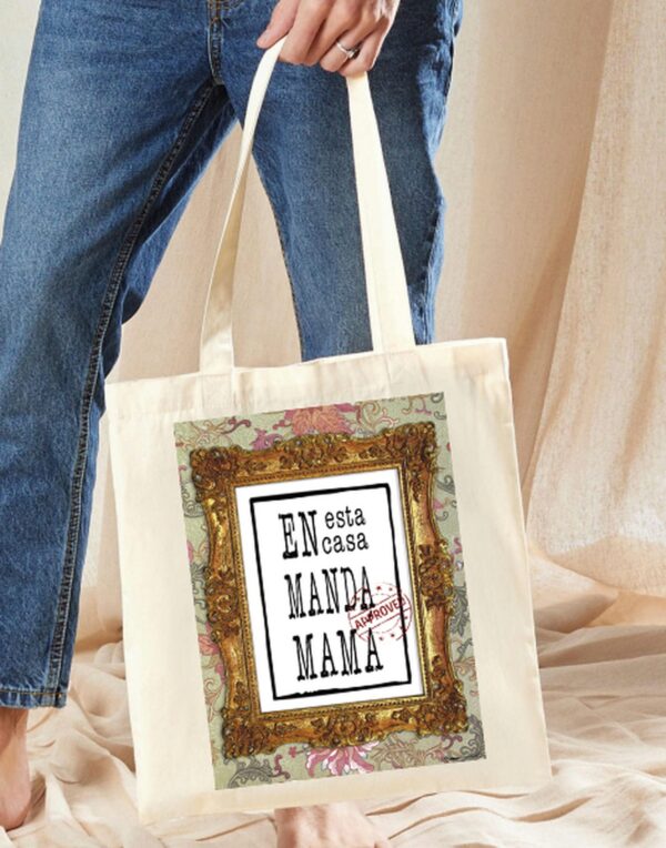 Tote Bag Manda Mamá - Imagen 2