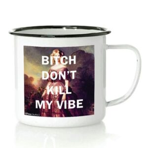 Taza Bitch de Metal