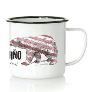 Taza Bikiño de Metal