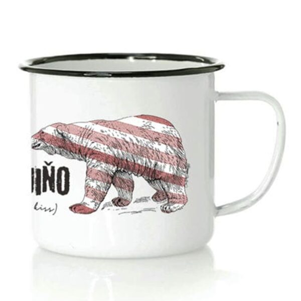 Taza Bikiño de Metal
