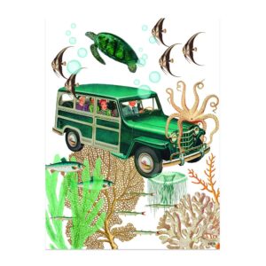 Lámina Coche Acuático