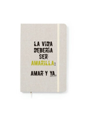 Libreta Cruda Amarilla