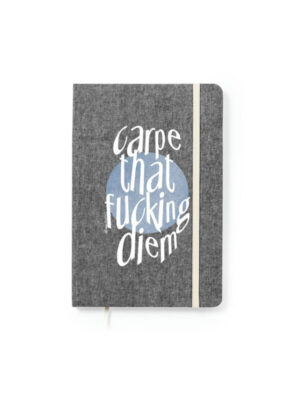 Libreta Gris  Fucking Diem
