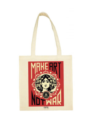 Tote bag Make Art