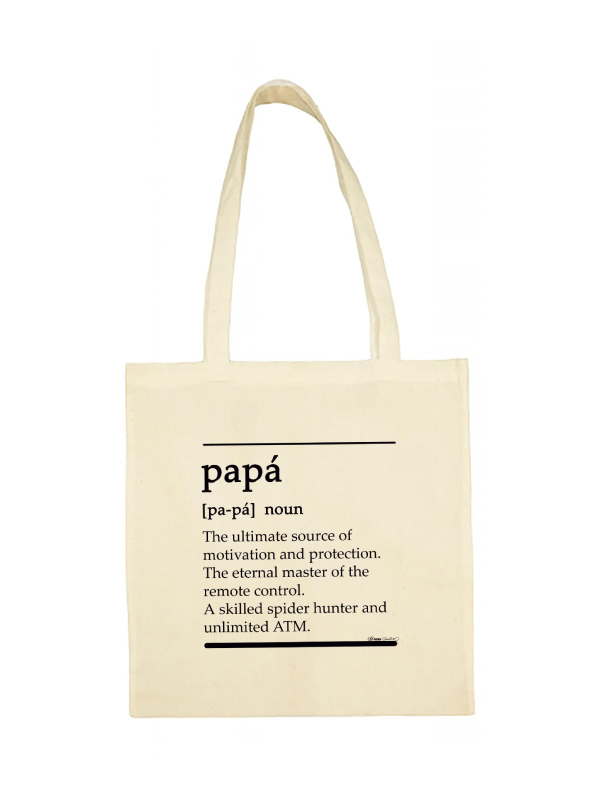 Tote bag Papá