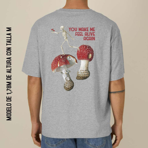 Camiseta Alive Again Gris - Imagen 2