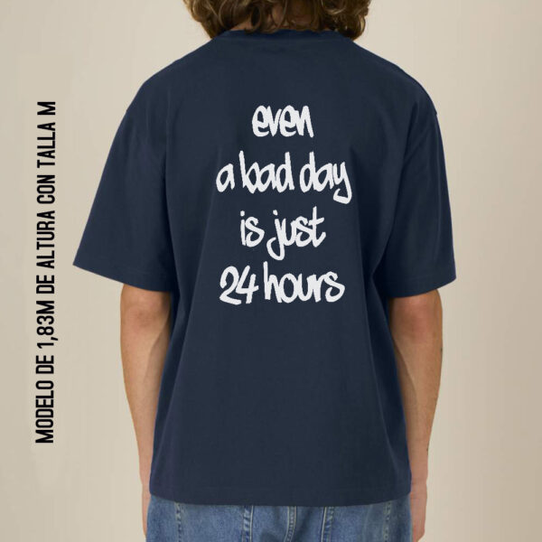 Camiseta Bad Day... French Navy - Imagen 2