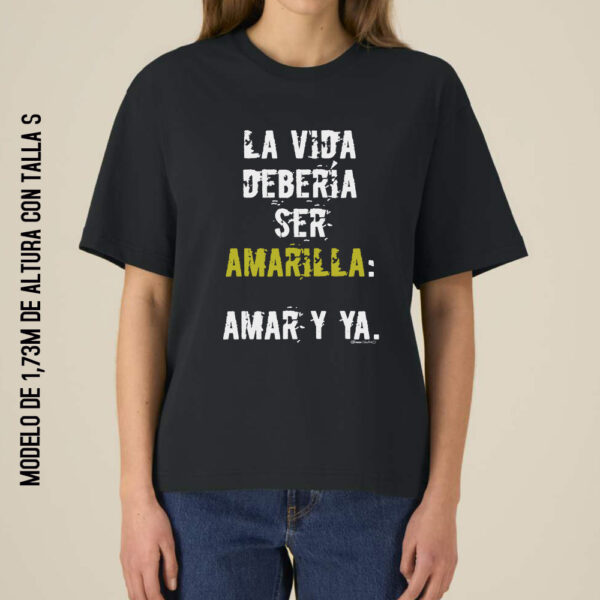 Camiseta Amary Ya.. Black - Imagen 2