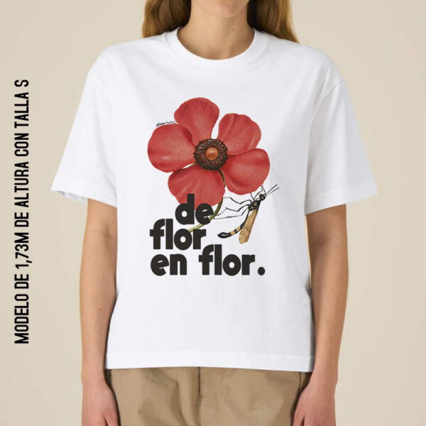 Camiseta De Flor En Flor... Blanco - Imagen 2
