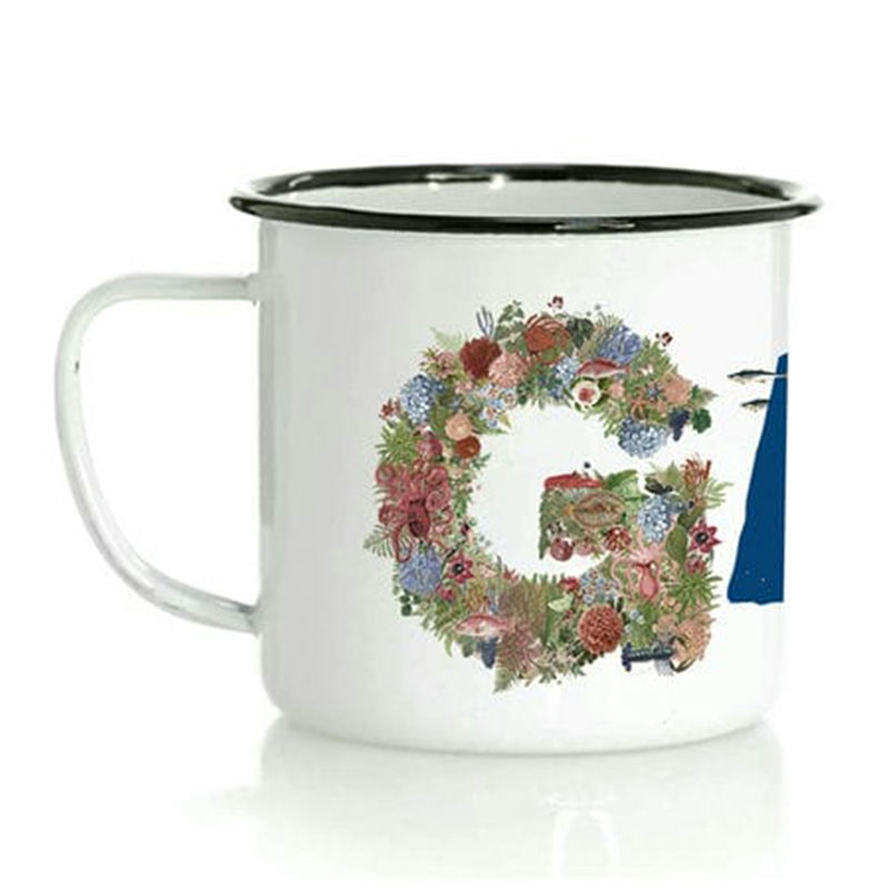 Taza Galicia de Metal