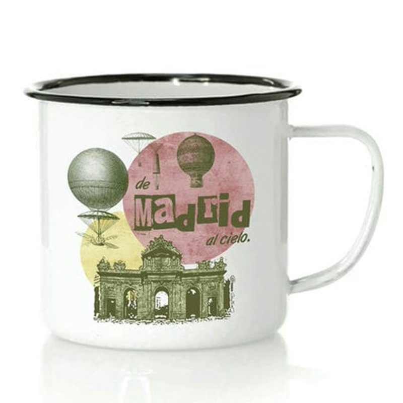 Taza De Madrid Al Cielo de Metal