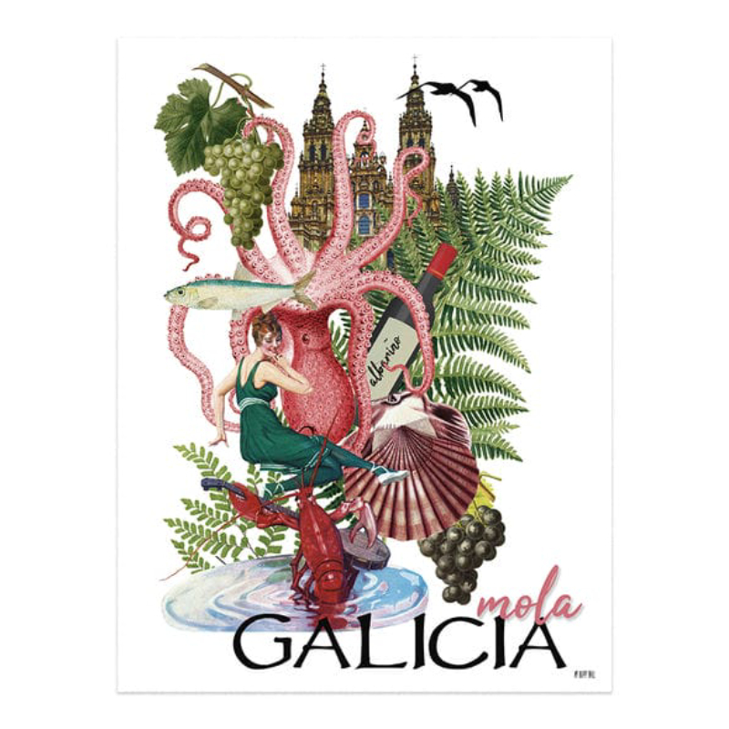 Lámina Galicia Mola