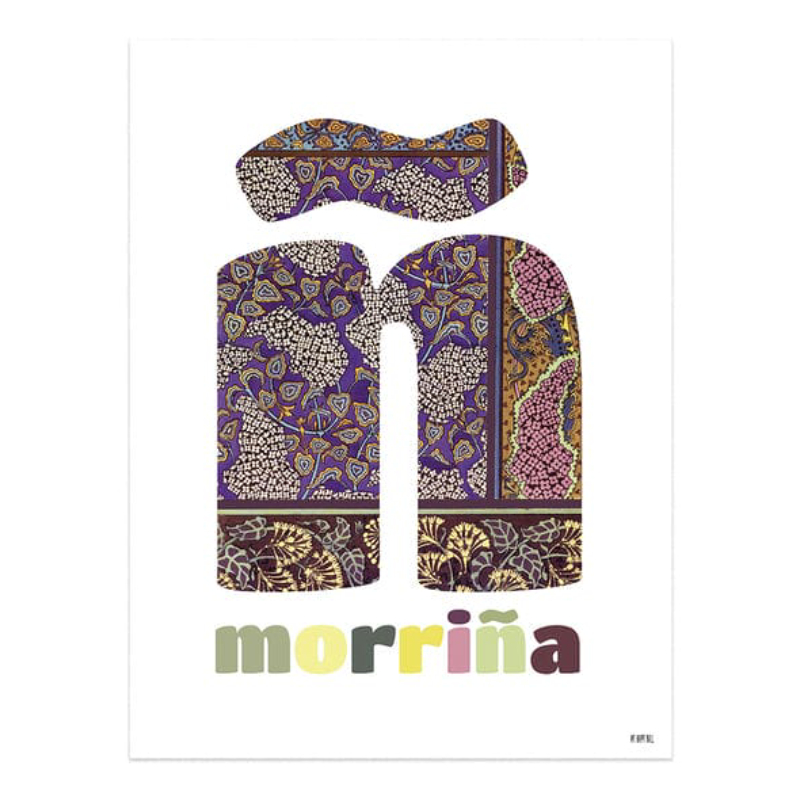 Lámina Ñ Morriña