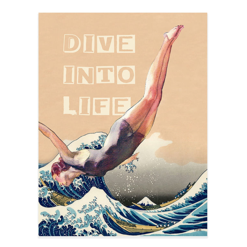 Lámina Dive Into Life