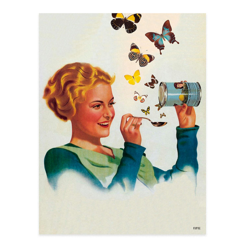 Lámina Lata de Mariposas