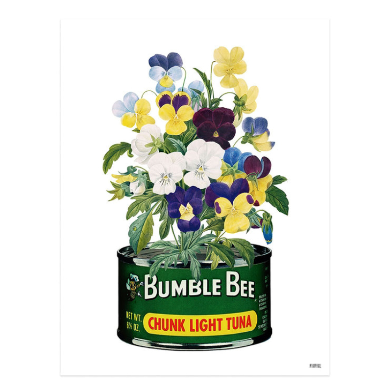 Lámina Lata Atún Planta