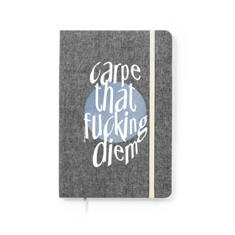 Libreta Gris  Fucking Diem