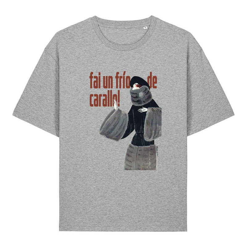 Camiseta Frío De Carallo Grey