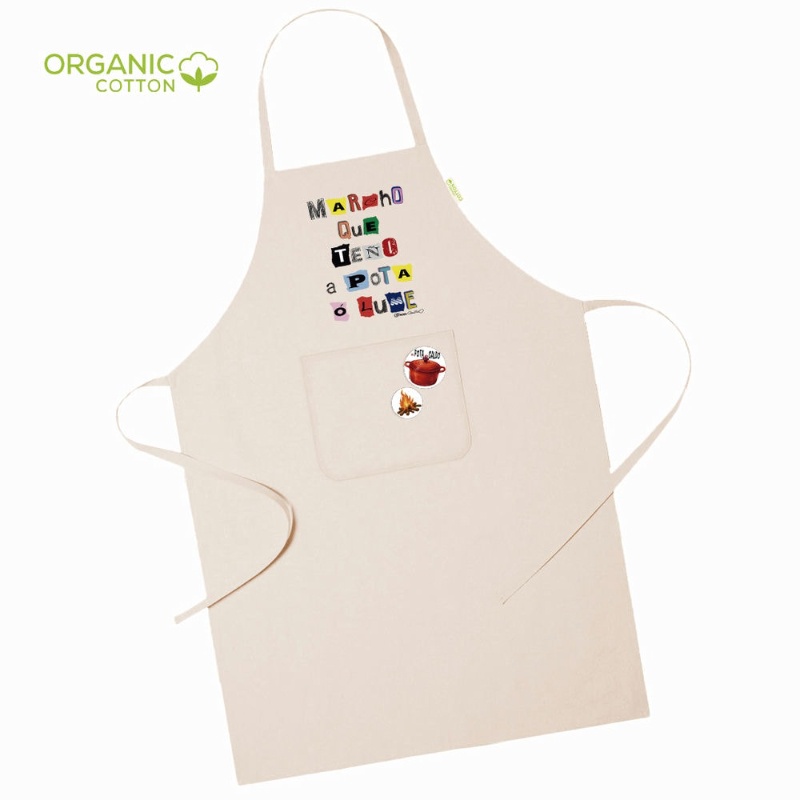 Delantal Marcho con 2 chapas