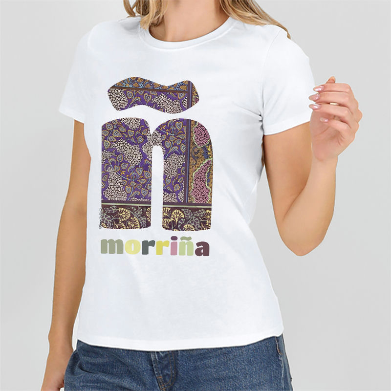 Camiseta Mujer Ñ de Morriña