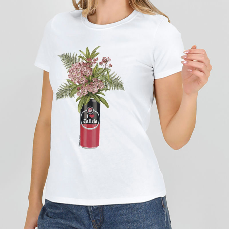 Camiseta Mujer I Love Galicia