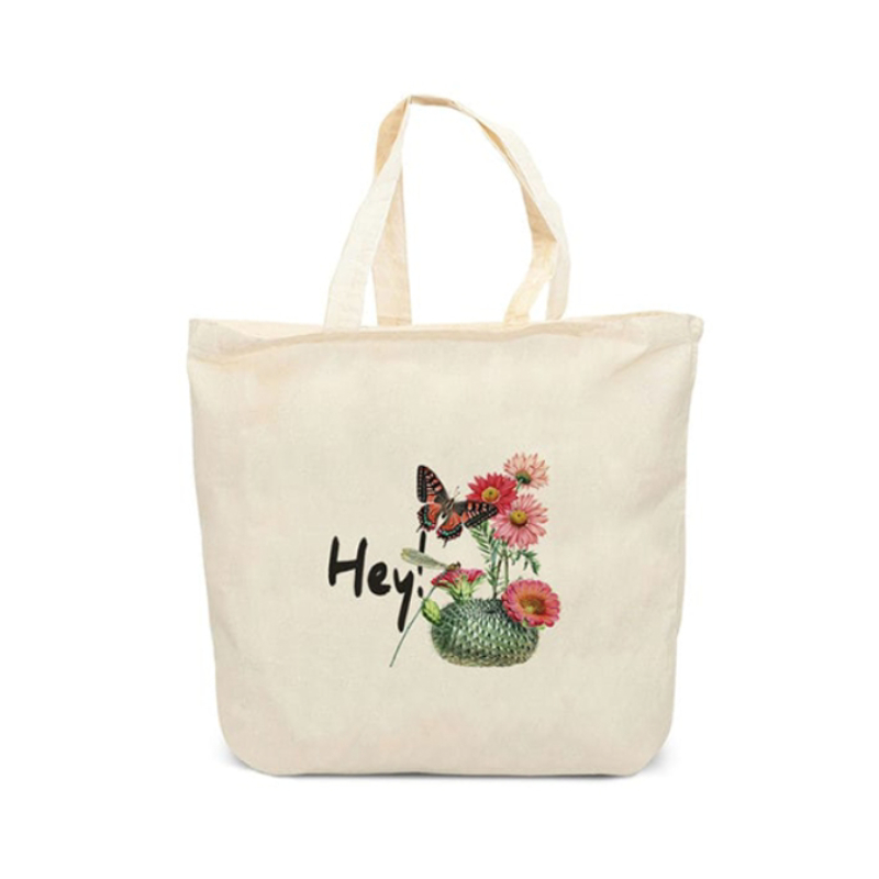 Bolso Grande Cactus Flores