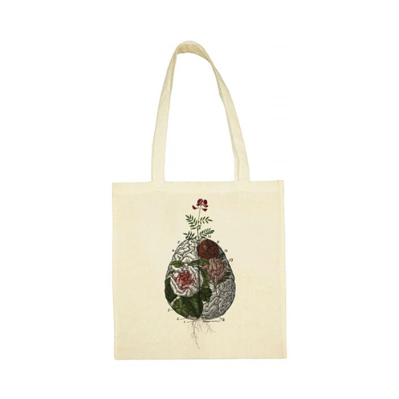 Tote bag Cerebro con Raíz