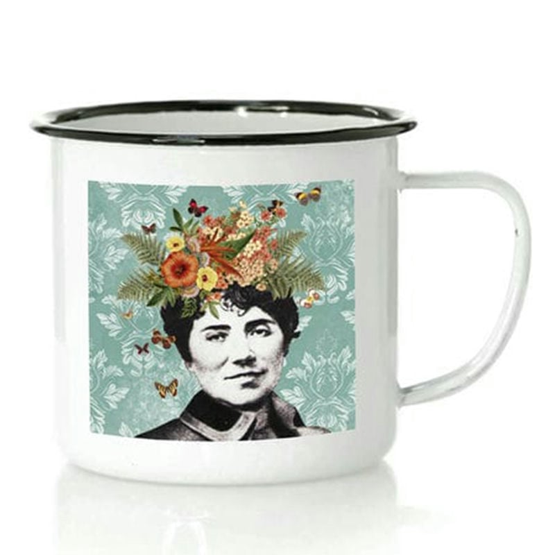 Taza Rosalía de Metal