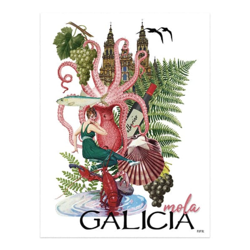 Lámina Galicia Mola