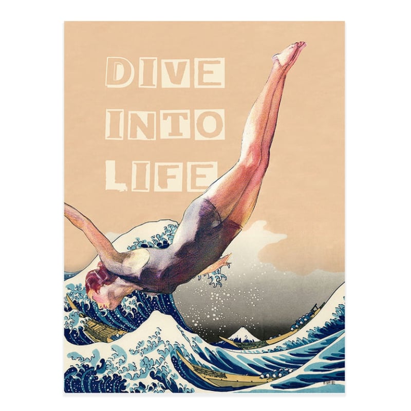 Lámina Dive Into Life