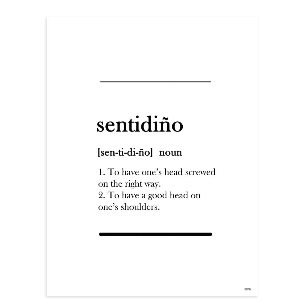 Lámina Sentidiño