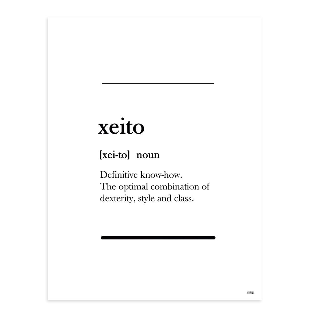Lámina Xeito