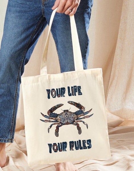 Tote Bag Cangrejo - Imagen 3