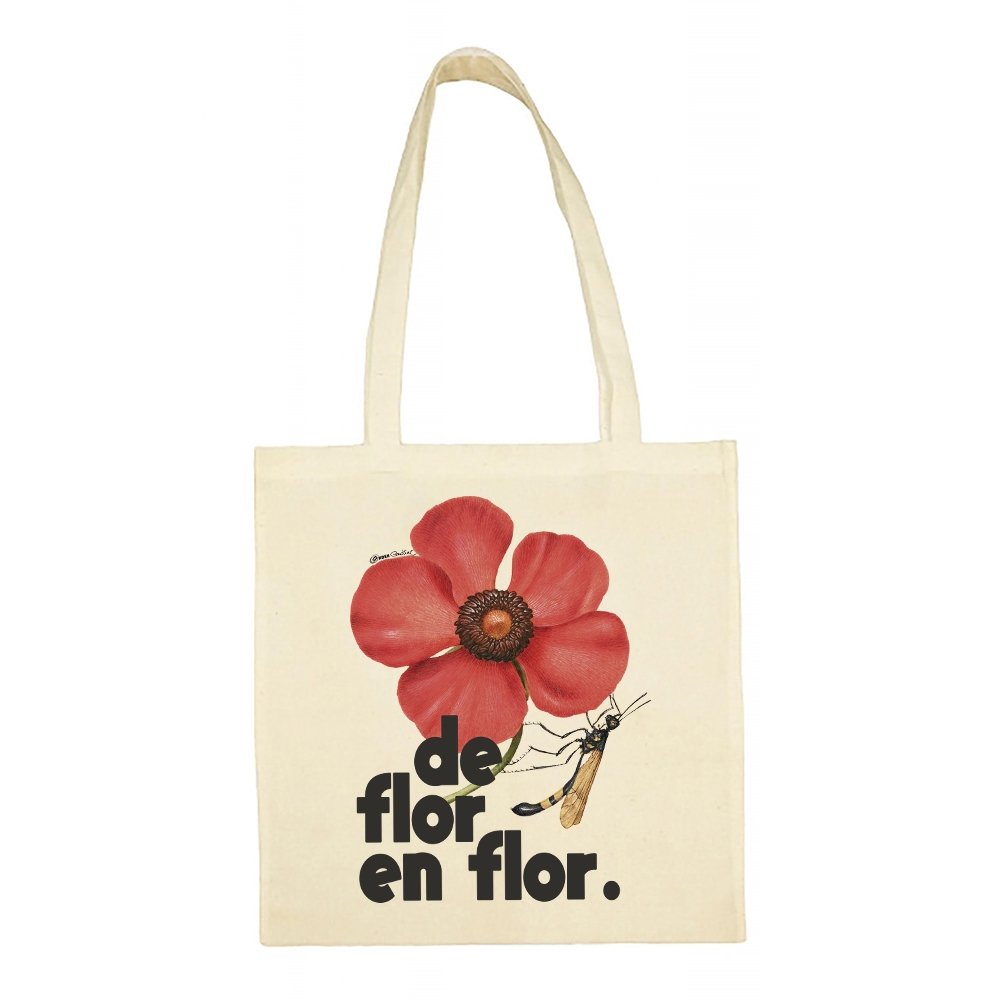 Tote Bag De Flor En Flor