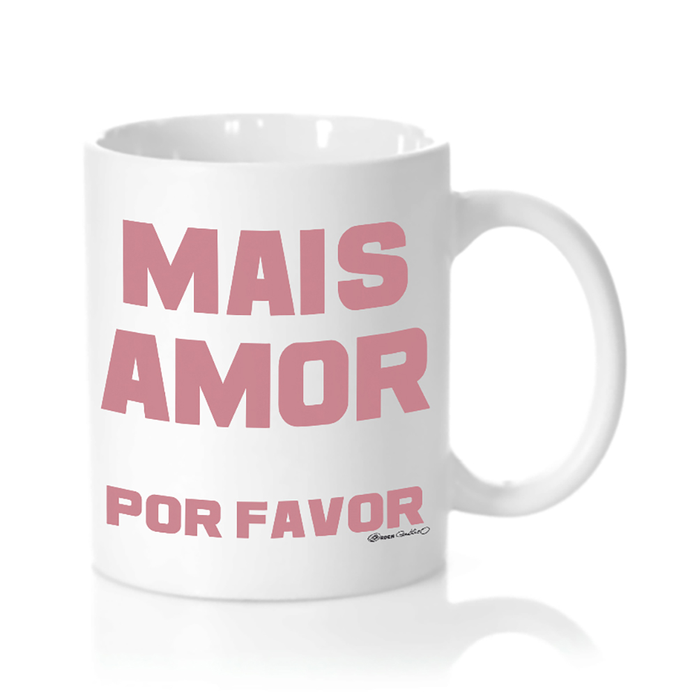 Taza Cerámica Mais Amor