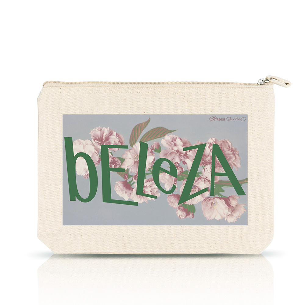 Neceser Canvas Natural Beleza